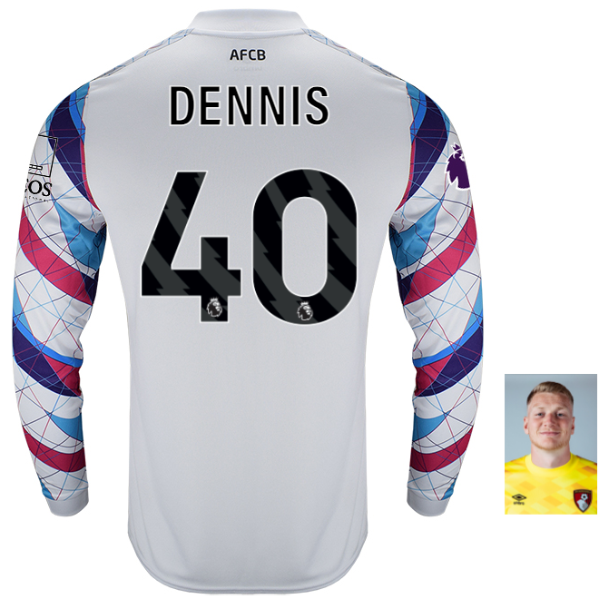 Childrens Goalkeeper Shirt 24-25-Lilac Hint-40-WILL DENNIS Collection | AFC Bournemouth Official Store