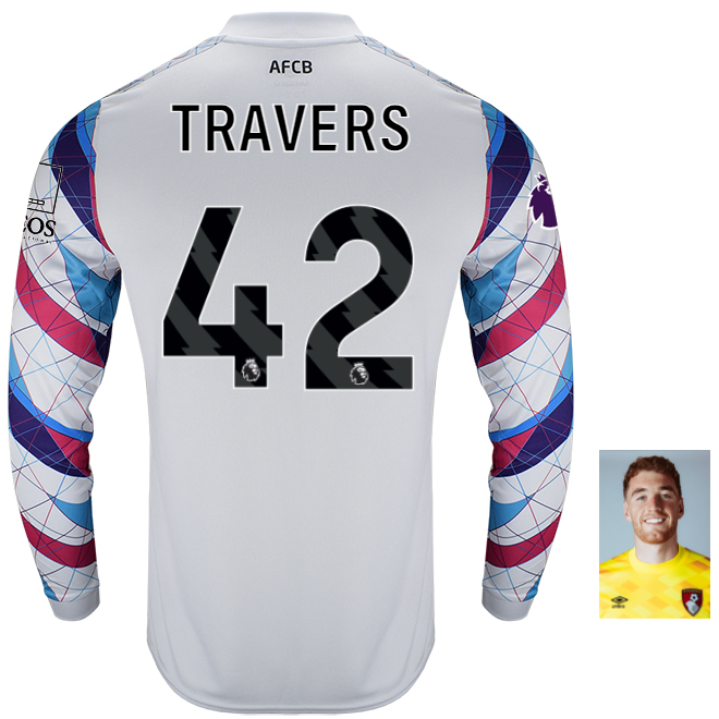 Childrens Goalkeeper Shirt 24-25-Lilac Hint-42-MARK TRAVERS Collection | AFC Bournemouth Official Store