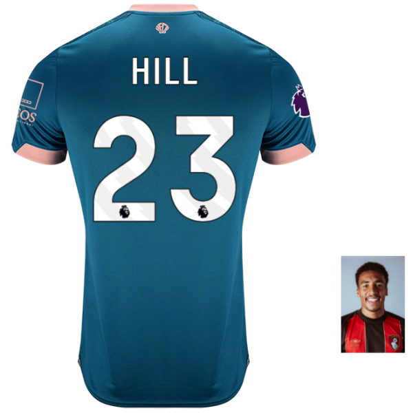 Childrens Third Shirt 24-25-Lagoon Green-23-JAMES HILL Collection | AFC Bournemouth Official Store