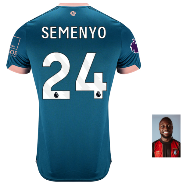 Childrens Third Shirt 24-25-Lagoon Green-24-ANTOINE SEMENYO Collection | AFC Bournemouth Official Store