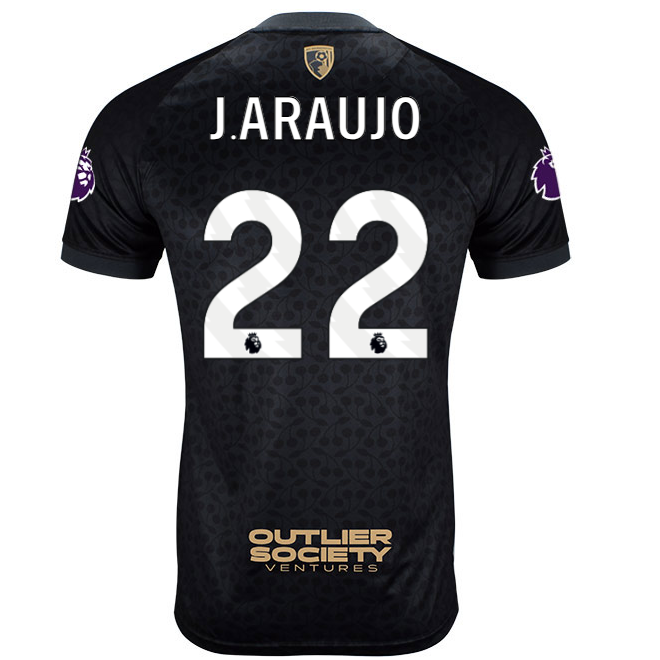 MBJ X AFCB Childrens Shirt-Black-22-JULIÁN ARAUJO Collection | AFC Bournemouth Official Store