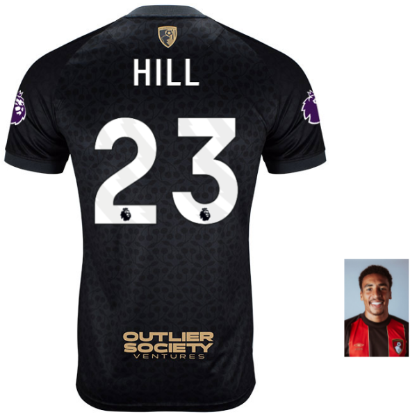 MBJ X AFCB Mens Shirt-Black-23-JAMES HILL Collection | AFC Bournemouth Official Store