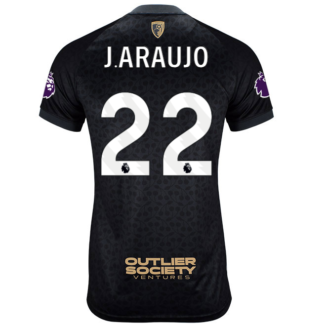 MBJ X AFCB Womens Shirt-Black-22-JULIÁN ARAUJO Collection | AFC Bournemouth Official Store