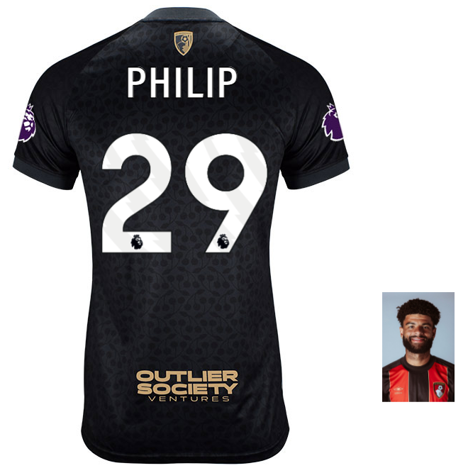 MBJ X AFCB Womens Shirt-Black-29-PHILIP BILLING Collection | AFC Bournemouth Official Store