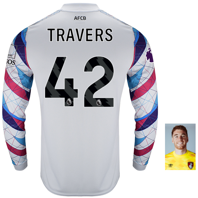 Mens Goalkeeper Shirt 24-25-Lilac Hint-42-MARK TRAVERS Collection | AFC Bournemouth Official Store