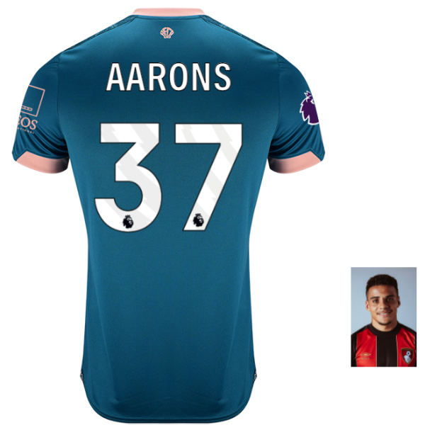 Mens Third Shirt 24-25-Lagoon Green-37-MAX AARONS Collection | AFC Bournemouth Official Store