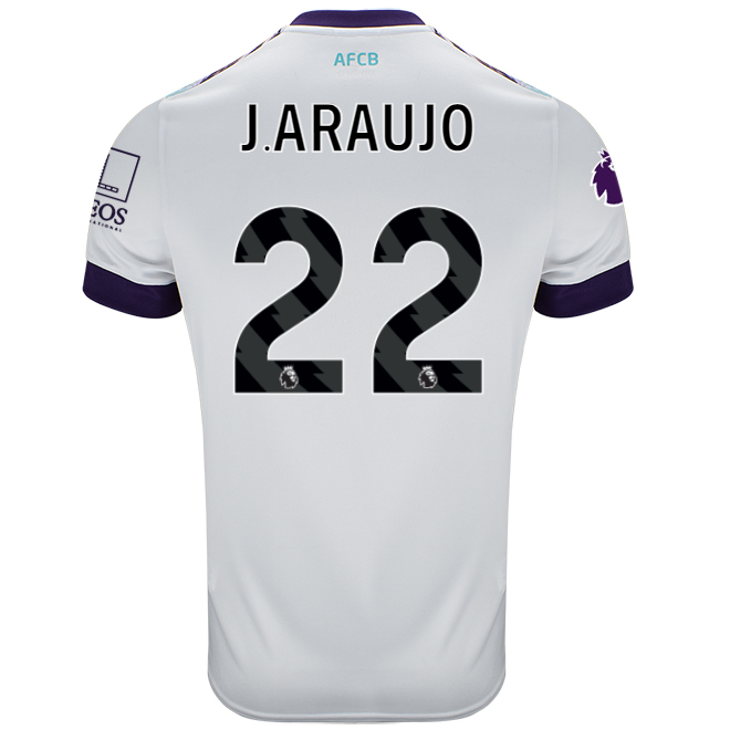 Mens Unsponsored Away Shirt 24-25-22-JULIÁN ARAUJO Collection | AFC Bournemouth Official Store