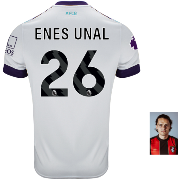 Mens Unsponsored Away Shirt 24-25-26-ENES ÜNAL Collection | AFC Bournemouth Official Store