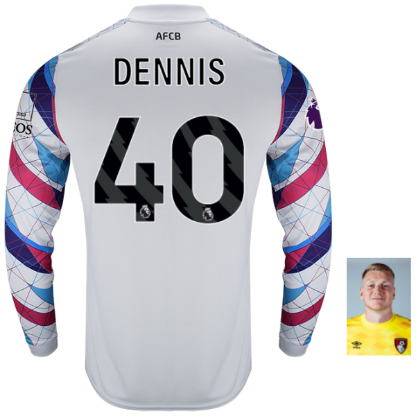 Mens Unsponsored GK Shirt 24-25-Lilac Hint-40-WILL DENNIS Collection | AFC Bournemouth Official Store