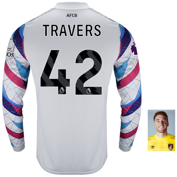 Mens Unsponsored GK Shirt 24-25-Lilac Hint-42-MARK TRAVERS Collection | AFC Bournemouth Official Store