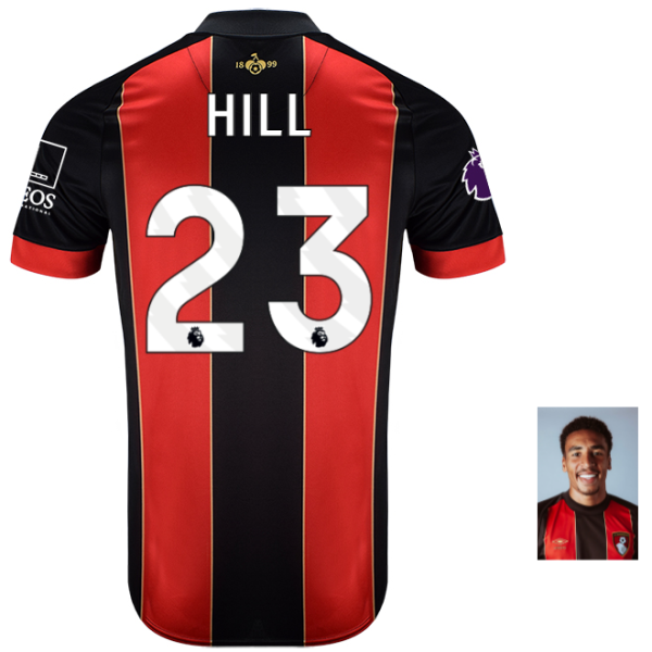 Mens Unsponsored Home Shirt 24-25-23-JAMES HILL Collection | AFC Bournemouth Official Store