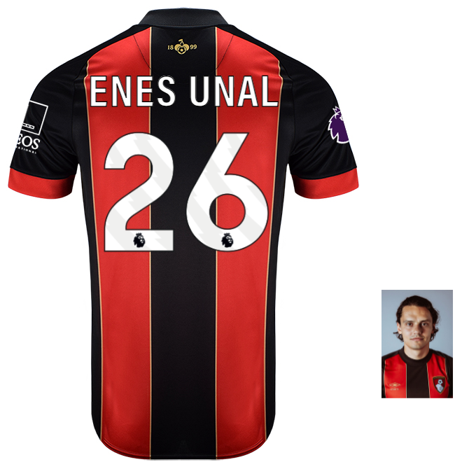 Mens Unsponsored Home Shirt 24-25-26-ENES ÜNAL Collection | AFC Bournemouth Official Store