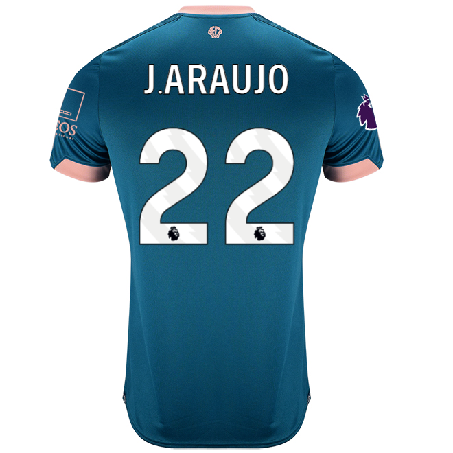 Mens Unsponsored Third Shirt 24-25-22-JULIÁN ARAUJO Collection | AFC Bournemouth Official Store