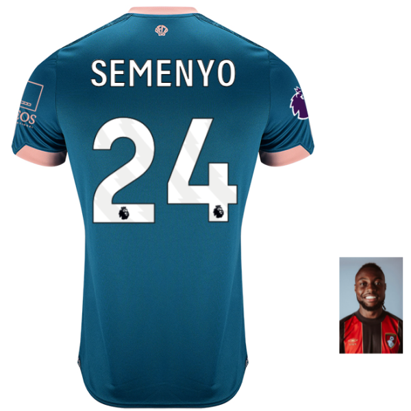 Mens Unsponsored Third Shirt 24-25-24-ANTOINE SEMENYO Collection | AFC Bournemouth Official Store