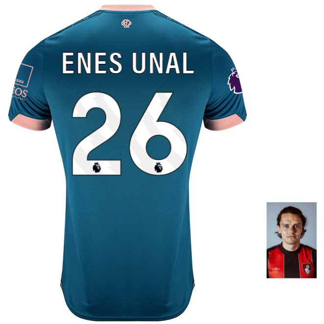 Mens Unsponsored Third Shirt 24-25-26-ENES ÜNAL Collection | AFC Bournemouth Official Store