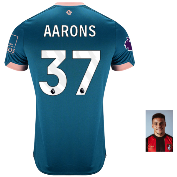 Mens Unsponsored Third Shirt 24-25-37-MAX AARONS Collection | AFC Bournemouth Official Store