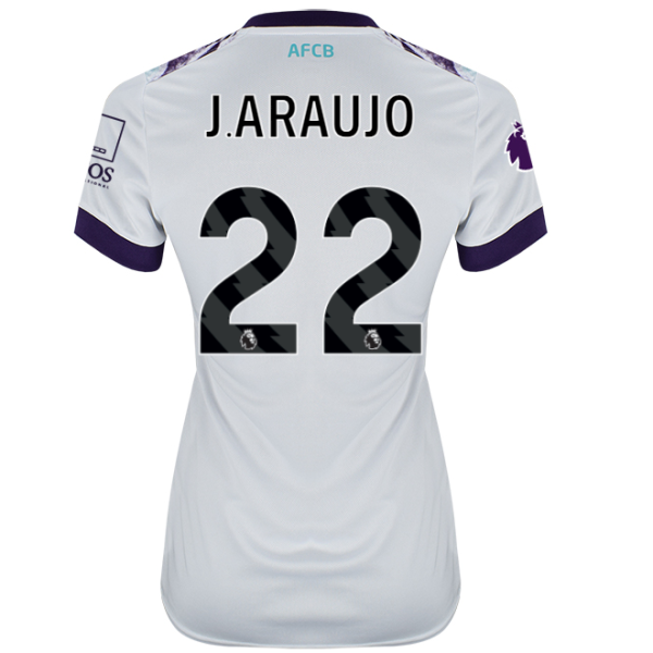 Womens Away Shirt 24-25-White-22-JULIÁN ARAUJO Collection | AFC Bournemouth Official Store