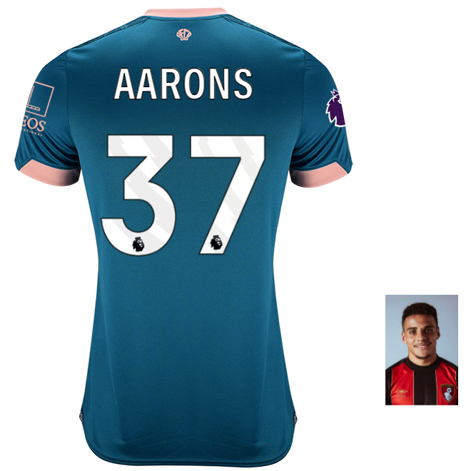 Womens Third Shirt 24-25-Lagoon Green-37-MAX AARONS Collection | AFC Bournemouth Official Store