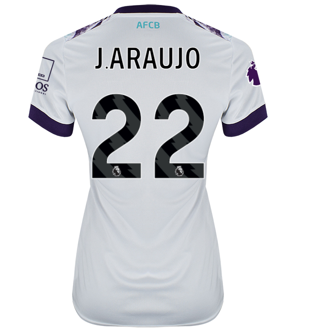 Womens Unsponsored Away Shirt 24-25-22-JULIÁN ARAUJO Collection | AFC Bournemouth Official Store