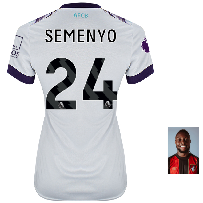 Womens Unsponsored Away Shirt 24-25-24-ANTOINE SEMENYO Collection | AFC Bournemouth Official Store