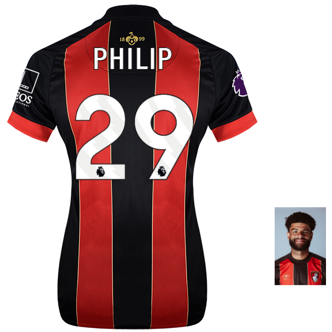 Womens Unsponsored Home Shirt 24-25-29-PHILIP BILLING Collection | AFC Bournemouth Official Store