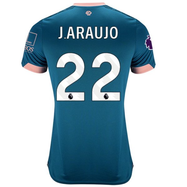 Womens Unsponsored Third Shirt 24-25-22-JULIÁN ARAUJO Collection | AFC Bournemouth Official Store