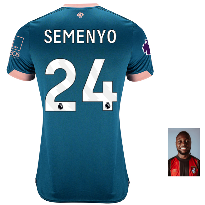 Womens Unsponsored Third Shirt 24-25-24-ANTOINE SEMENYO Collection | AFC Bournemouth Official Store