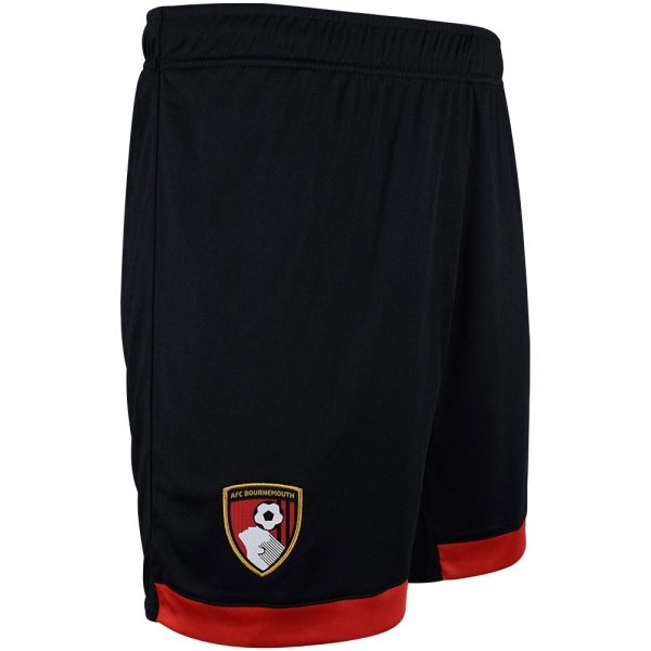 adults home shorts 2425 – black  red with custom printing Collection | AFC Bournemouth Official Store