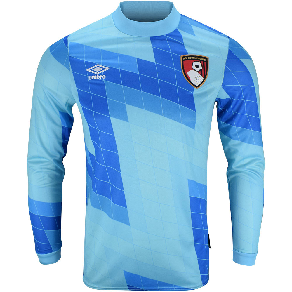 childrens goalkeeper shirt 2425 – aquarius with custom printing Collection | AFC Bournemouth Official Store