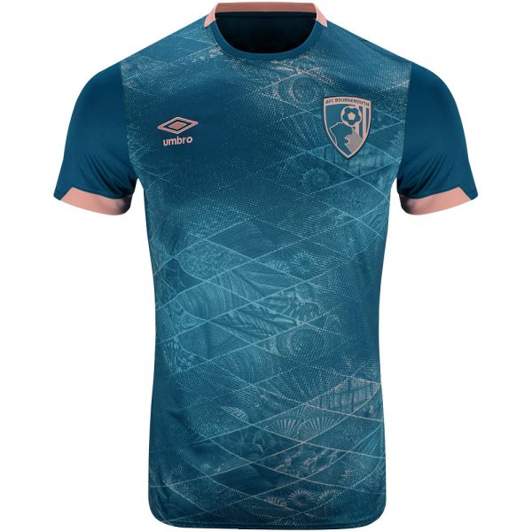 childrens third shirt 2425 – lagoon green with custom printing Collection | AFC Bournemouth Official Store