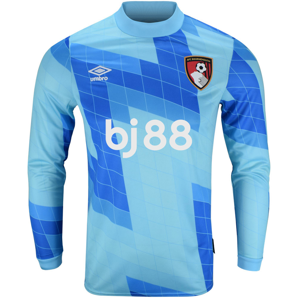 mens goalkeeper shirt 2425 – aquarius with custom printing Collection | AFC Bournemouth Official Store