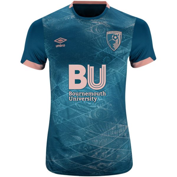 womens third shirt 2425 – lagoon green – bu with custom printing Collection | AFC Bournemouth Official Store